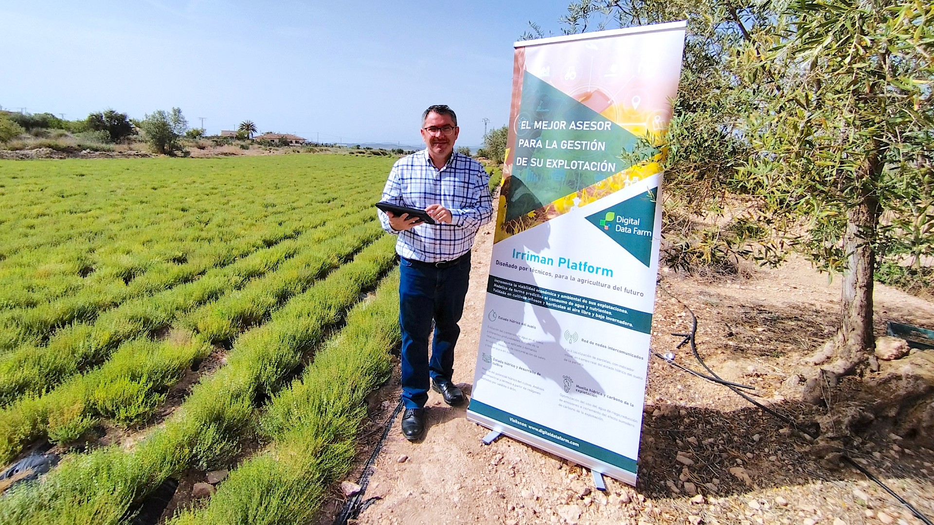 La plataforma con IA de Digital Data Farm permite ahorrar hasta un 30% en agua de riego y un 25% en abonos