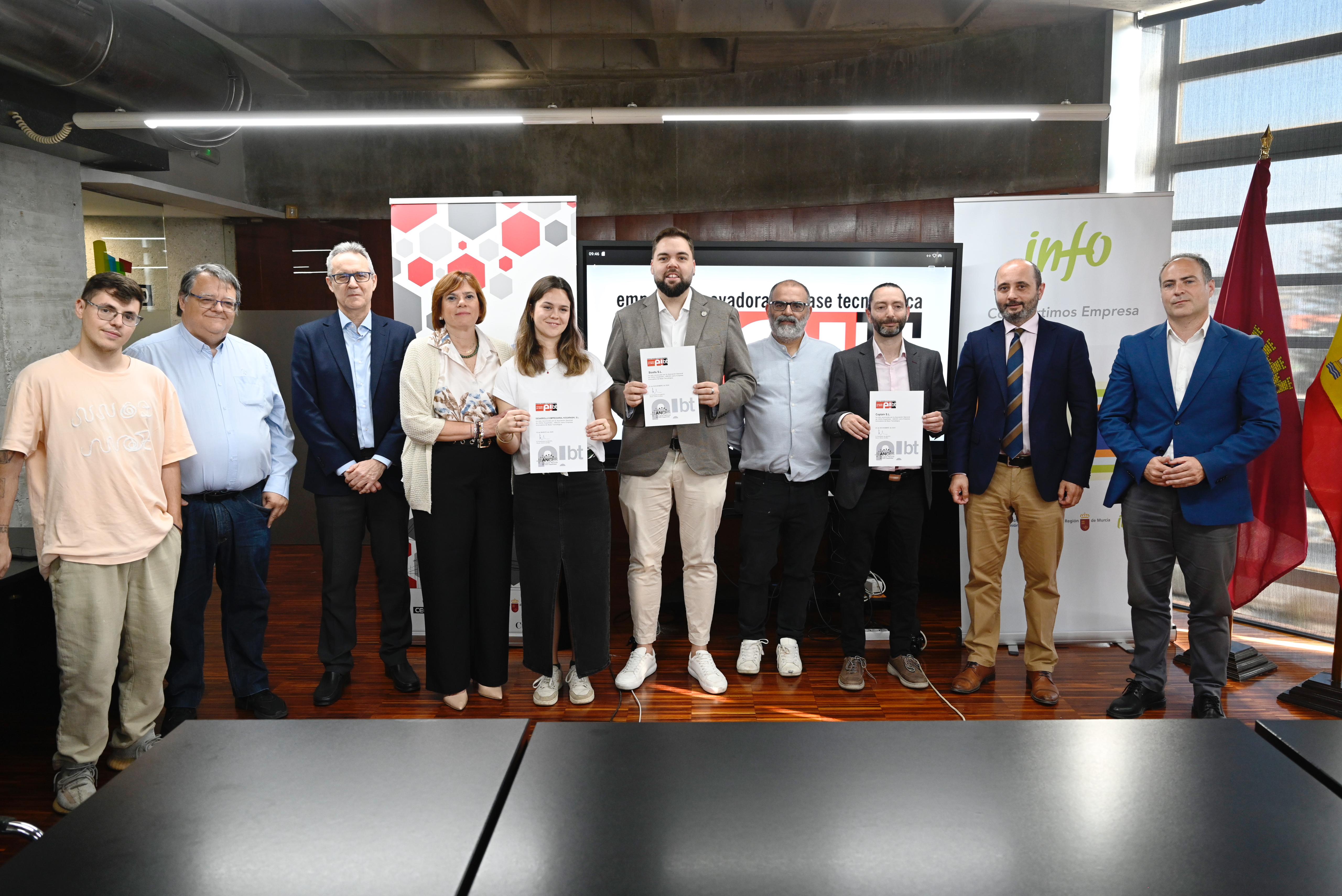 Tres startups tecnológicas del ecosistema CEEIC reciben el sello EIBT por su innovación y potencial de crecimiento