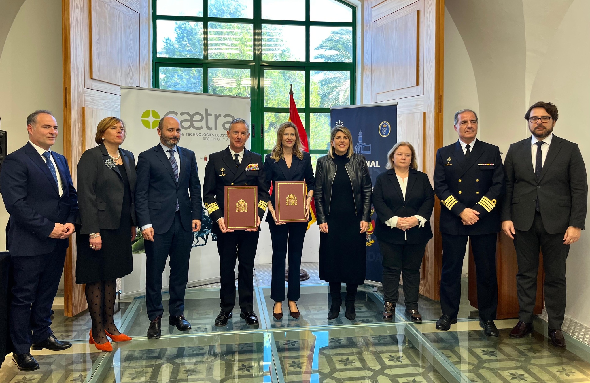 El INFO y la Armada sellan una alianza estratégica para convertir Cartagena en polo nacional de innovación en defensa naval