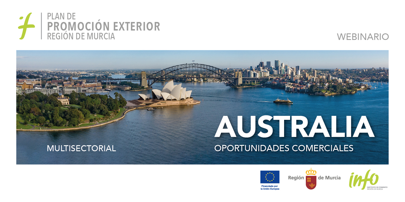 La Comunidad prepara a las empresas regionales para abrir mercado en Australia tras el tratado con la Unión Europea