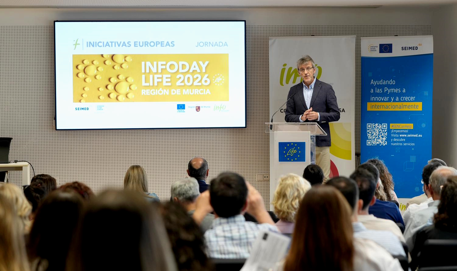 El Info reúne a empresas, centros tecnológicos y administraciones para preparar la convocatoria 2026, dotada con 606 millones de euros a nivel europeo
