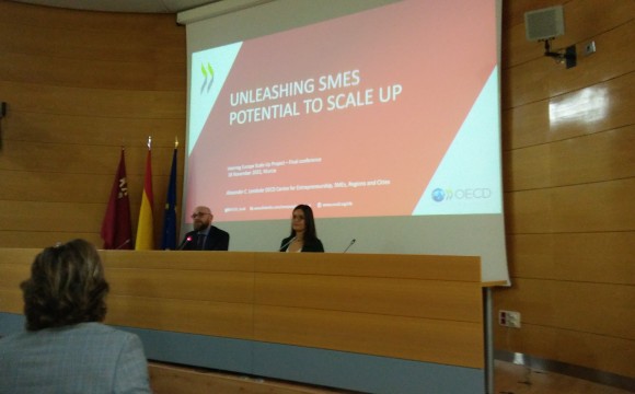 Murcia acoge la conferencia final del programa de la UE para redimensionar las pymes regionales