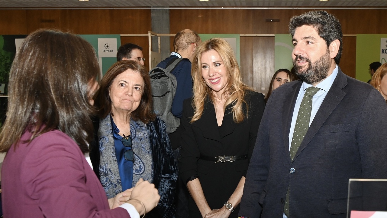 El presidente Fernando López Miras, en la inauguración de la cuarta edición del Waykup Forum