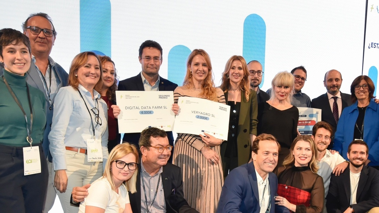 Ganadores del Premio Emprendedor del Año.