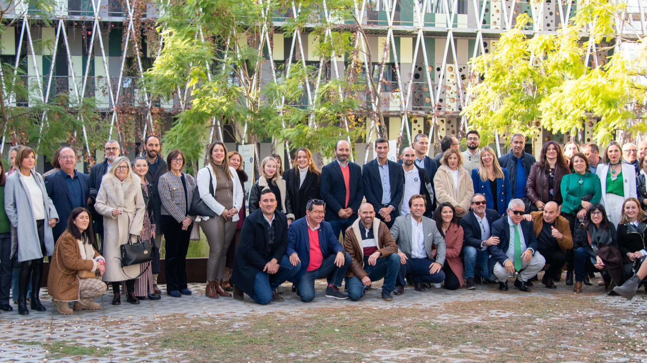 Participantes en el acto de entrega de los Premios Emprendedor Excelente