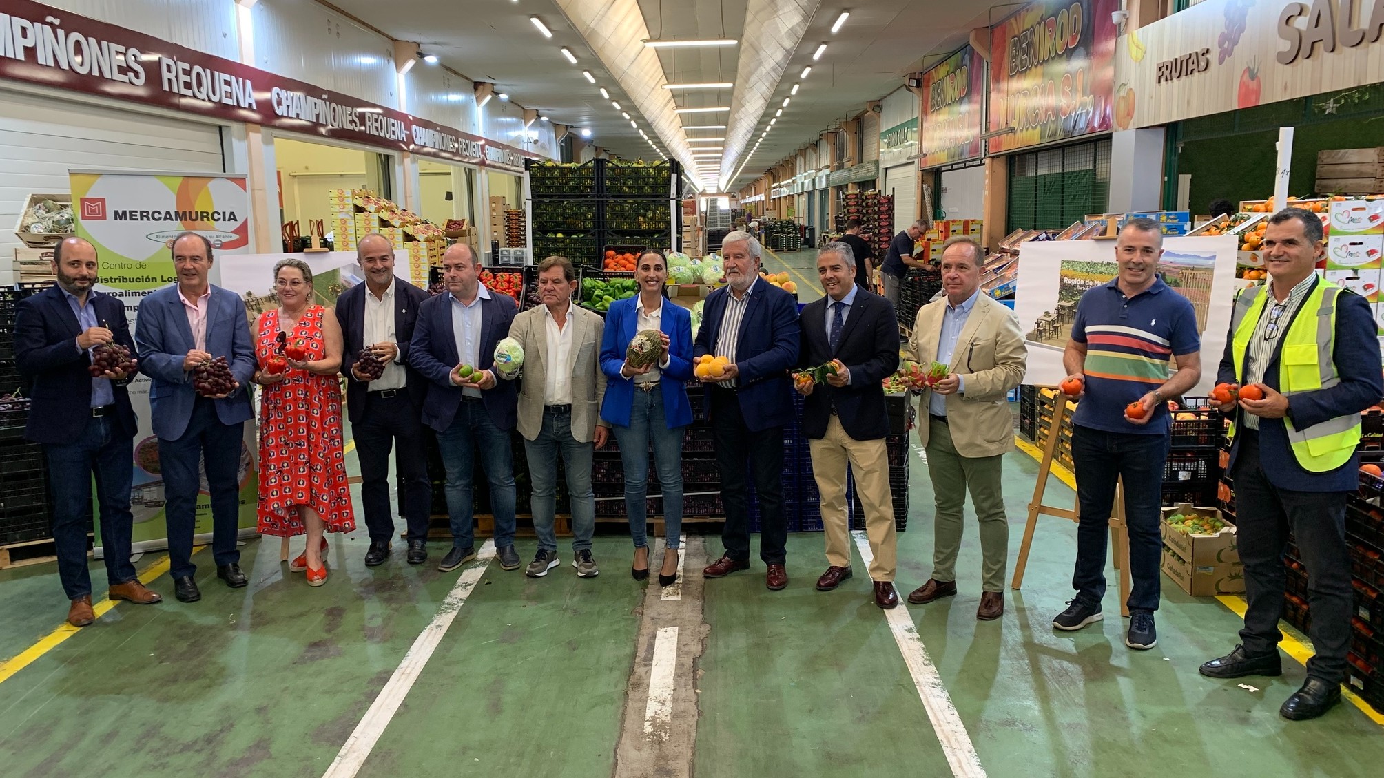 Un jardín vertical de frutas y hortalizas atraerá a los visitantes al stand de la Región de Murcia durante la Feria Fruit Attraction de Madrid
